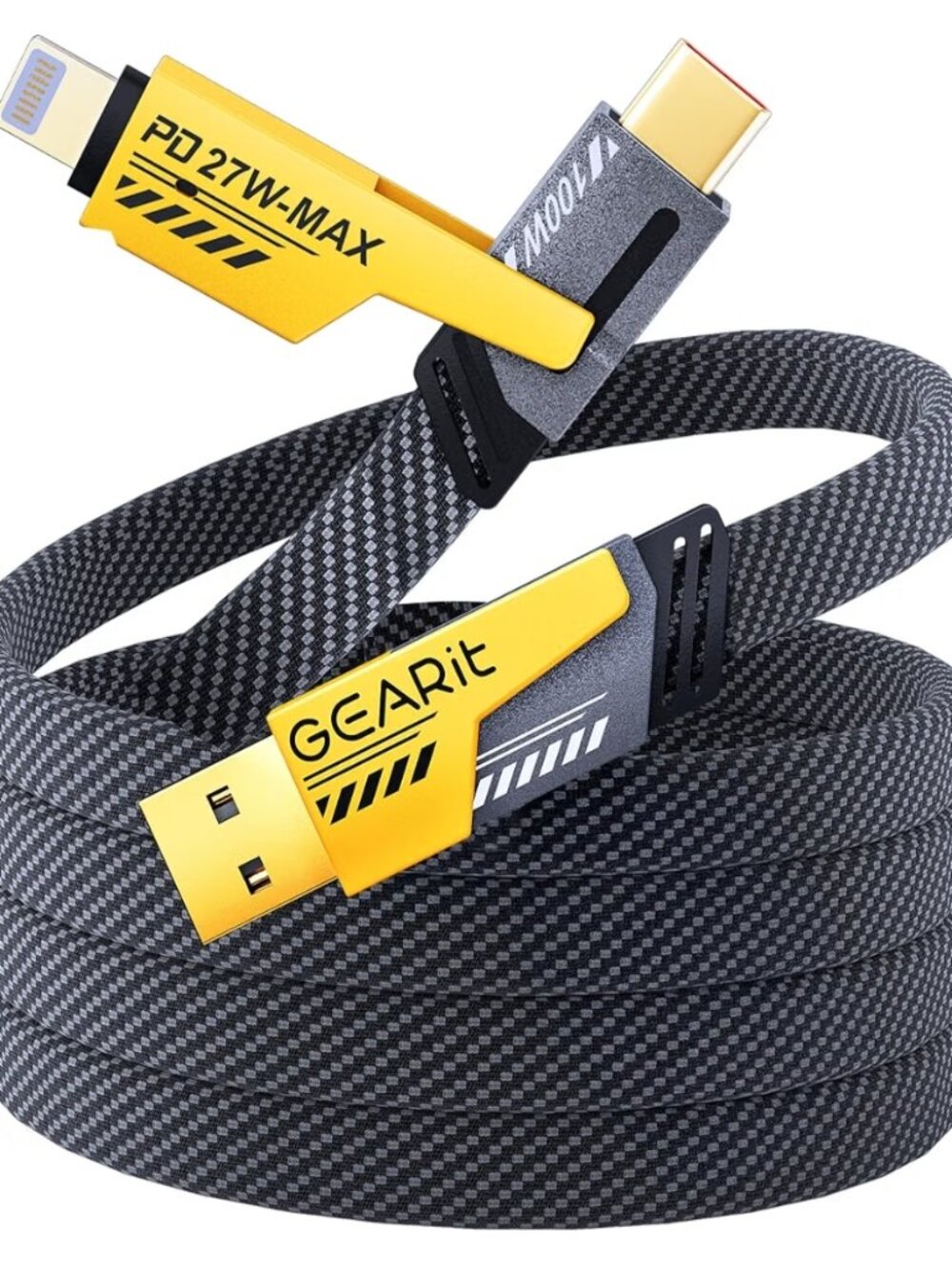 4-in-1 Multi-Connector Charging Cable